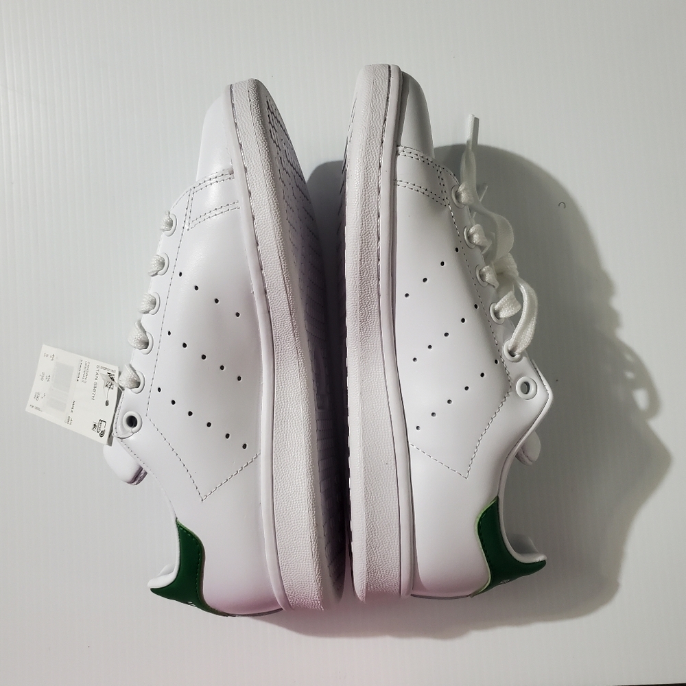 ADIDAS OG STAN SMITH Mens Sz 5 White/Green Shoes NWT - Picture 8 of 13